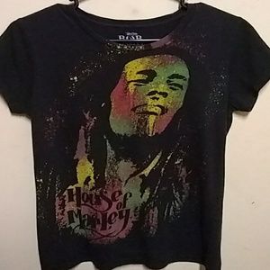 BOB MARLEY Short Sleeve 100% Cotton Tee